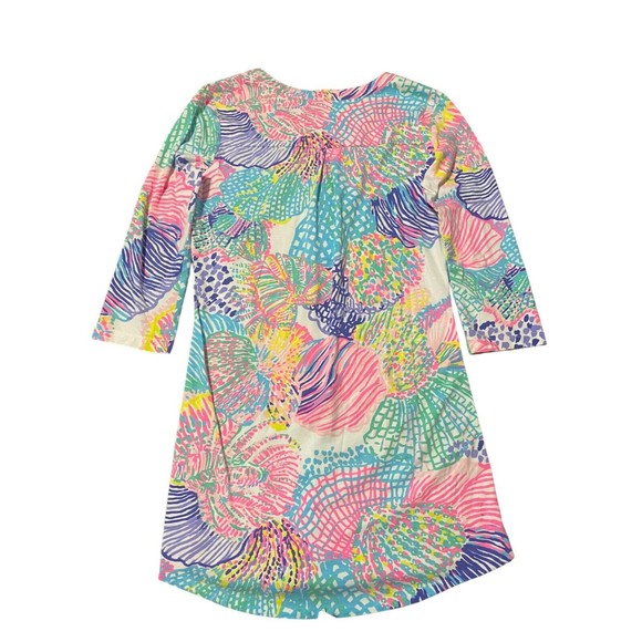 LILLY PULITZER Womens Multi Color Roar Of The Sea Ali Dress Sz XS - Picture 9 of 12